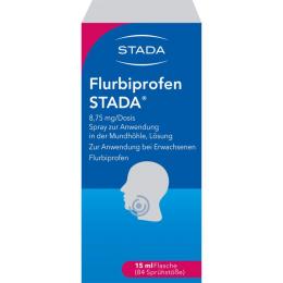 FLURBIPROFEN STADA 8,75 mg/Dosis Spray Anw.Mundhö. 15 ml