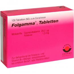 FOLGAMMA 100 St Tabletten