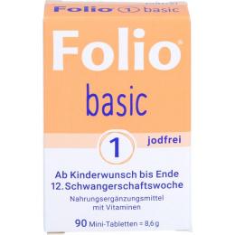 FOLIO 1 basic jodfrei Filmtabletten 90 St. (8,6 g)