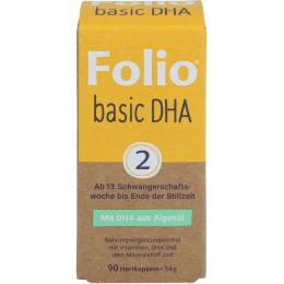 FOLIO 2 basic DHA Hartkapseln 90 St. (53 g)