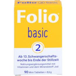 FOLIO 2 basic Filmtabletten 90 St. (8,6 g)