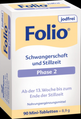 FOLIO 2 jodfrei Filmtabletten 8.9 g