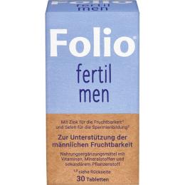 FOLIO fertil men Tabletten 30 St. (24 g)