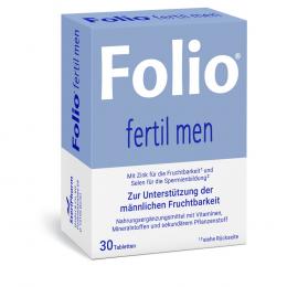 Ein aktuelles Angebot für FOLIO fertil men Tabletten 30 St Tabletten Schwangerschaftsvitamine - jetzt kaufen, Marke Steripharm Pharmazeutische Produkte GmbH & Co. KG.