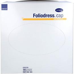 FOLIODRESS Cap Comfort Universal grün OP-Hauben 100 St.