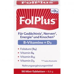 FOLPLUS+D3 Tabletten 90 St.