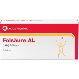 FOLSÄURE AL 5 mg Tabletten 50 St.