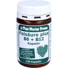 FOLSÄURE+B12+B6 Kapseln 120 St. (42 g)
