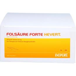 FOLSÄURE FORTE Hevert 20 mg Inj.-Lösung Amp. 200 ml