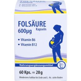 FOLSÄURE KAPSELN 60 St. (28 g)