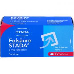 FOLSÄURE STADA 5 mg Tabletten 56 St.