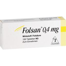 FOLSAN 0,4 mg Tabletten 100 St.