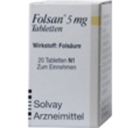 FOLSAN 5 mg Tabletten 20 St