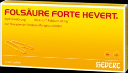 FOLSURE forte HEVERT Ampullen 10X2 ml