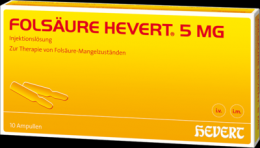 FOLSURE HEVERT 5 mg Ampullen 10 St