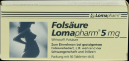 FOLSURE LOMAPHARM 5 mg Tabletten 50 St