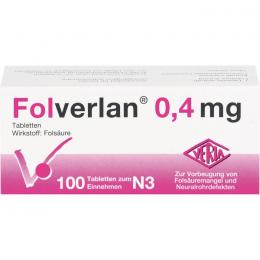 FOLVERLAN 0,4 mg Tabletten 100 St.