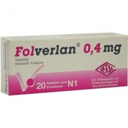 FOLVERLAN 0,4 mg Tabletten 20 St.