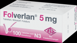 FOLVERLAN 5 mg Tabletten 100 St