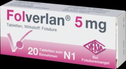 FOLVERLAN 5 mg Tabletten 20 St