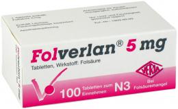 FOLVERLAN 5MG 100 St Tabletten