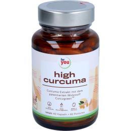 FOR YOU high curcuma Kapseln 60 St. (36,6 g)