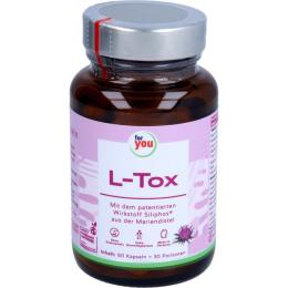 FOR YOU L-Tox Leber Detox Kapseln 60 St. (34,6 g)