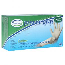 FORMA-care Latex power grip Handschuhe Gr.M 100 St Handschuhe