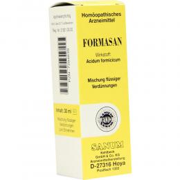 Ein aktuelles Angebot für FORMASAN 30 ml Tropfen Naturheilmittel - jetzt kaufen, Marke Sanum-Kehlbeck GmbH & Co. KG.