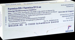 FORMICA D 3/Formica D 15 aa Ampullen 8X1 ml