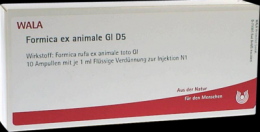 FORMICA EX animale GL D 5 Ampullen 10X1 ml