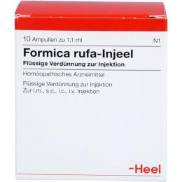 FORMICA RUFA INJEEL Ampullen 10 St.