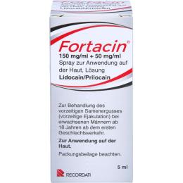 FORTACIN 150 mg/ml + 50 mg/ml Spray z.Anw.a.Haut 5 ml