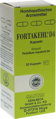 FORTAKEHL D 4 Kapseln 20 St