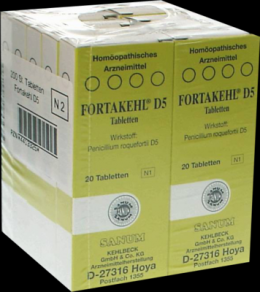 FORTAKEHL D 5 Tabletten 10X20 St