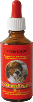 FORTAN Ohrpflegemittel vet. 50 ml