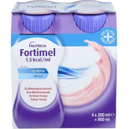 FORTIMEL 1.5 kcal Erdbeere 6400 ml