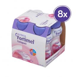 FORTIMEL Compact 2.4 Erdbeergeschmack 8 X 4 X 125 ml Flüssigkeit
