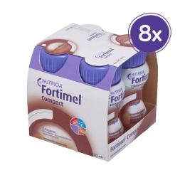 FORTIMEL Compact 2.4 Schokoladengeschmack 8 X 4 X 125 ml Flüssigkeit