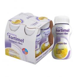 FORTIMEL Compact Fibre Vanille 4 X 125 ml Flüssigkeit