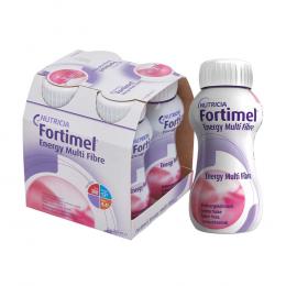FORTIMEL Energy MultiFibre Erdbeergeschmack 4 X 200 ml Flüssigkeit