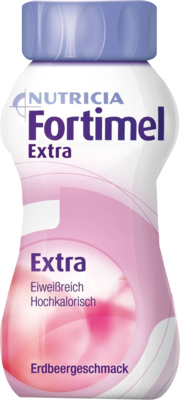 FORTIMEL Extra Erdbeergeschmack 4X200 ml