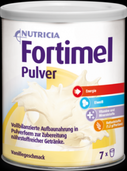 FORTIMEL Pulver Vanillegeschmack 335 g