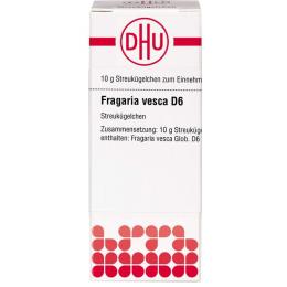 FRAGARIA VESCA D 6 Globuli 10 g