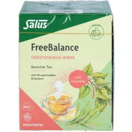 FREEBALANCE Gerstengras-Birke Tee Bio Salus Fbtl. 40 St.