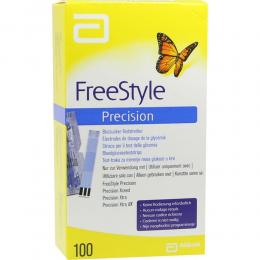 FreeStyle Precision Blutzucker-Teststreifen ohne Codierung 100 St Teststreifen