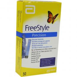 FreeStyle Precision Blutzucker-Teststreifen ohne Codierung 50 St Teststreifen