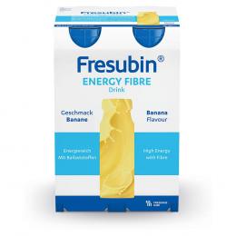 FRESUBIN ENERGY Fibre DRINK Banane Trinkflasche 4 X 200 ml Lösung