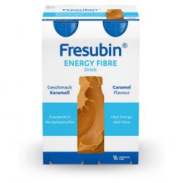 FRESUBIN ENERGY Fibre DRINK Karamell Trinkflasche 4 X 200 ml Lösung