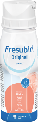 FRESUBIN ORIGINAL DRINK Pfirsich Trinkflasche 4X200 ml